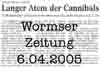 Wormser Zeitung 6.04.2005